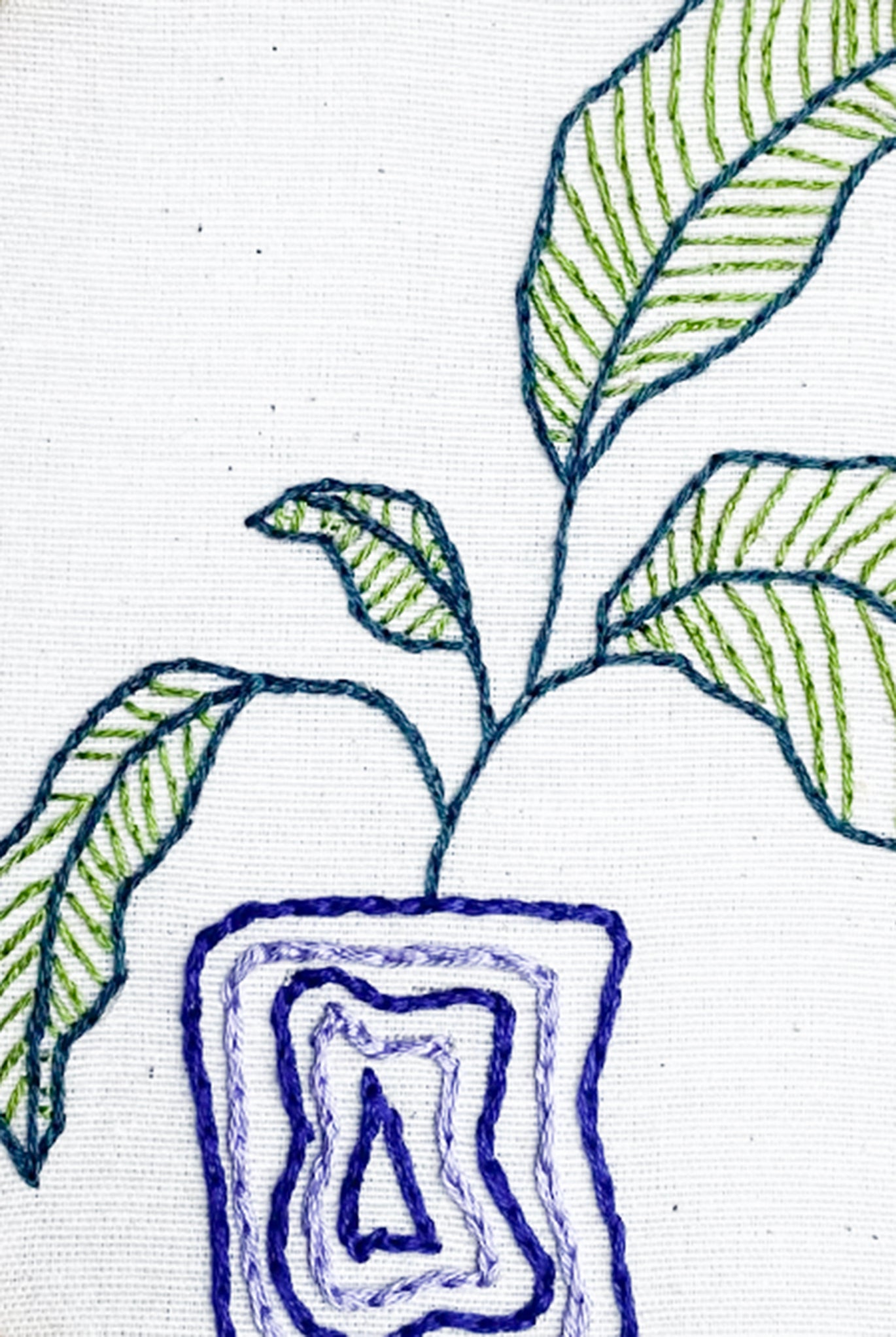 Rica.miri - Telaio da ricamo con pianta