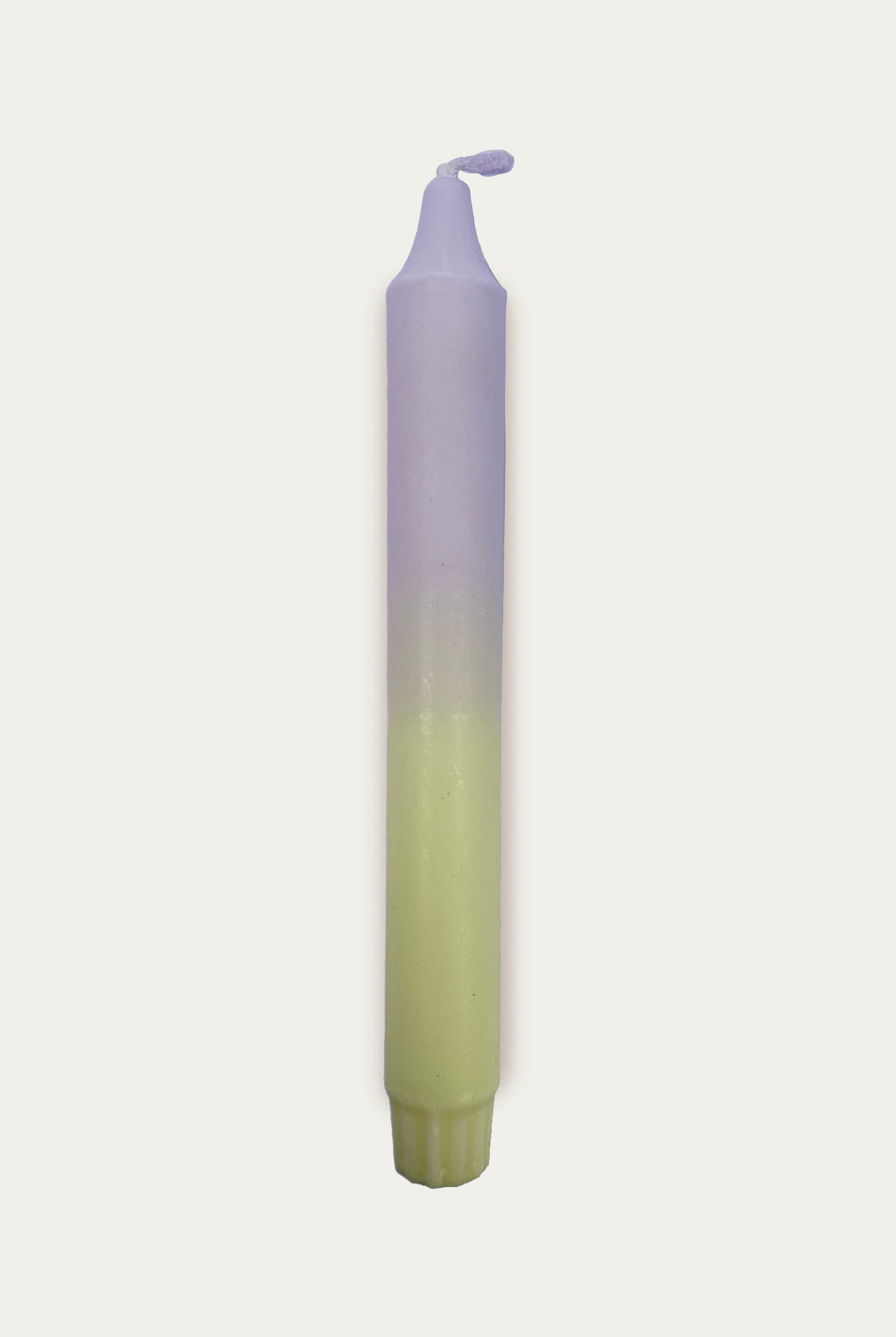 Two-tone Candles violet/green