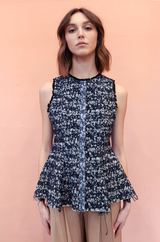 Top jacquard