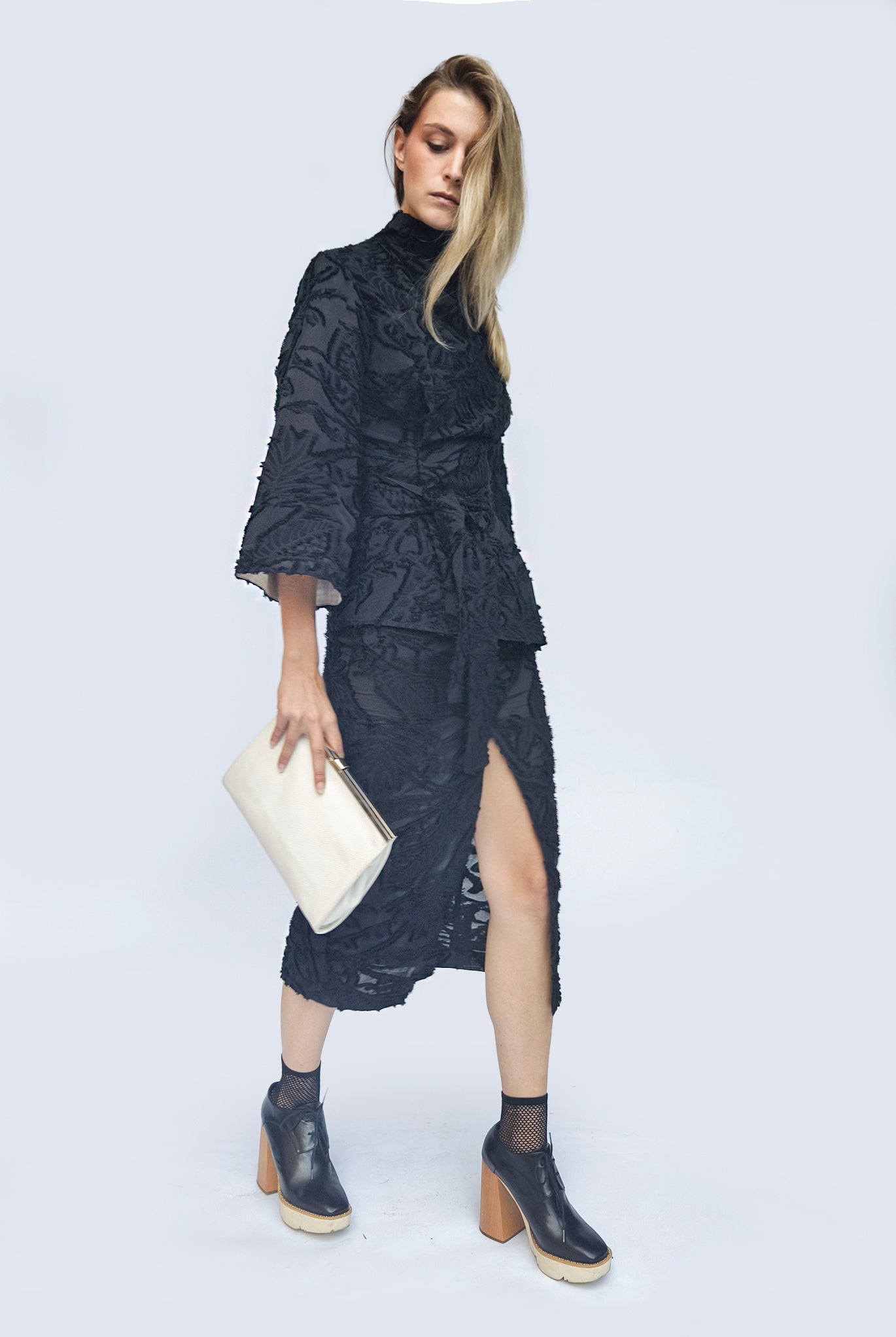 Kimono Midi Dress