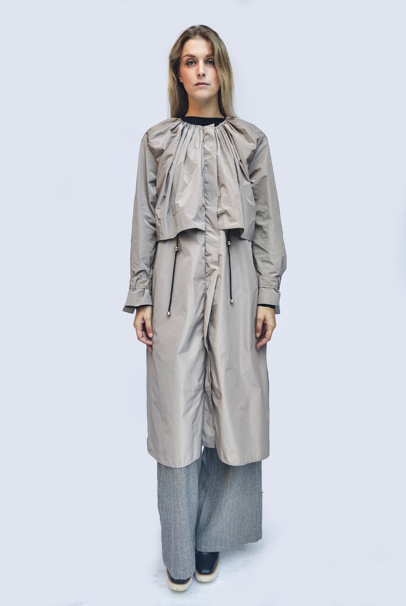 Waterproof Trench white