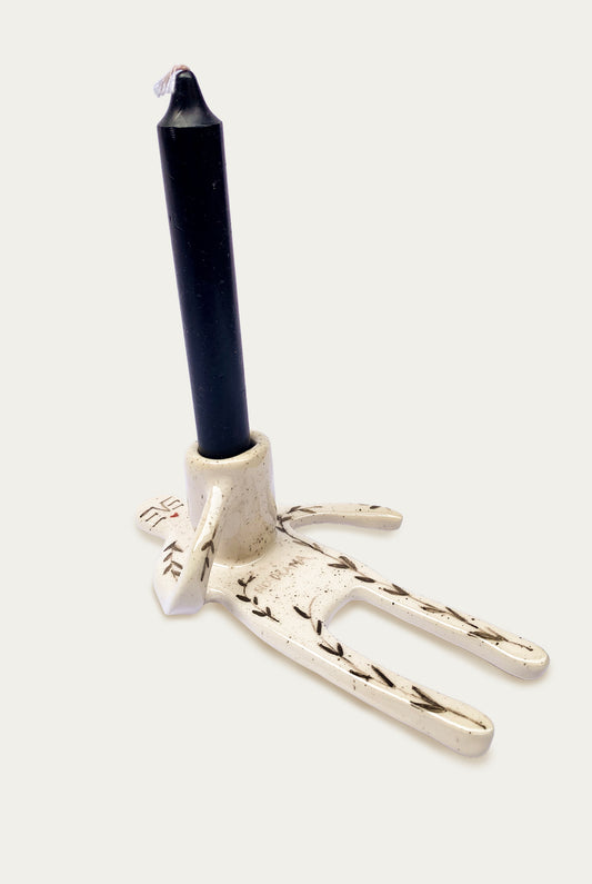 Sbrocca - Ceramic candle holder