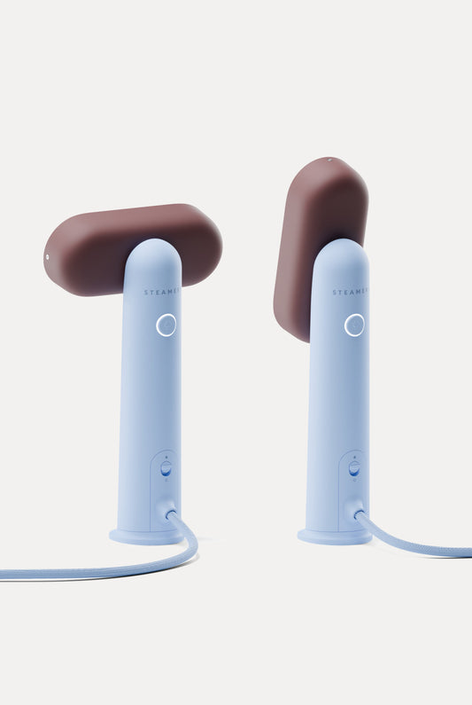 Steamery Cirrus Lite Travel Steamer - Sky & Terra