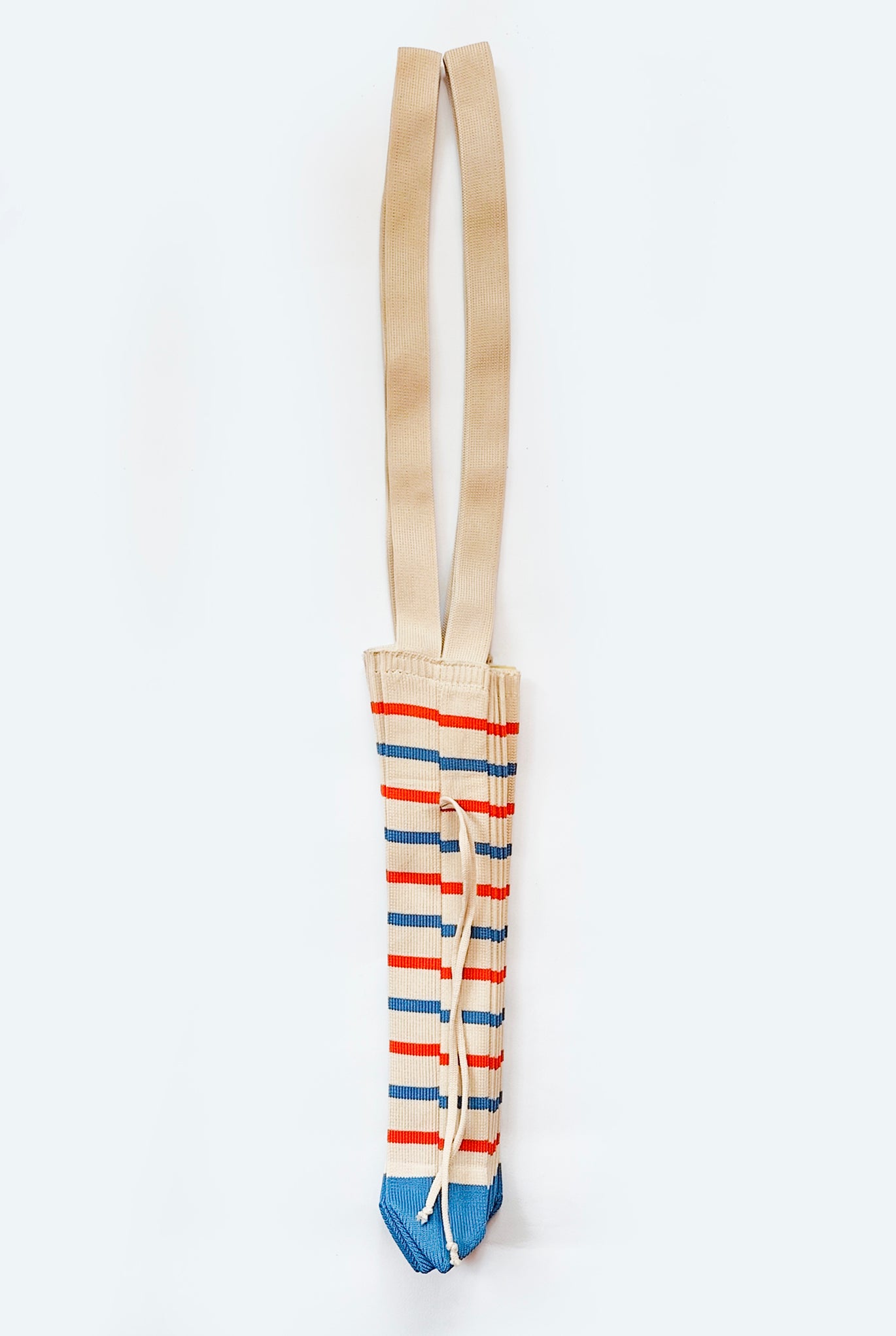 Red / Blue Striped Shopper