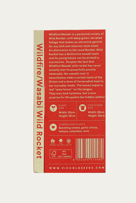 Semi - Wildfire/Wasabi — Rucola selvatica