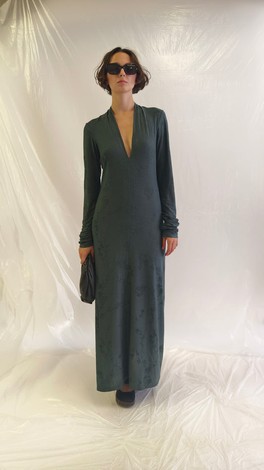 Green Long Dress