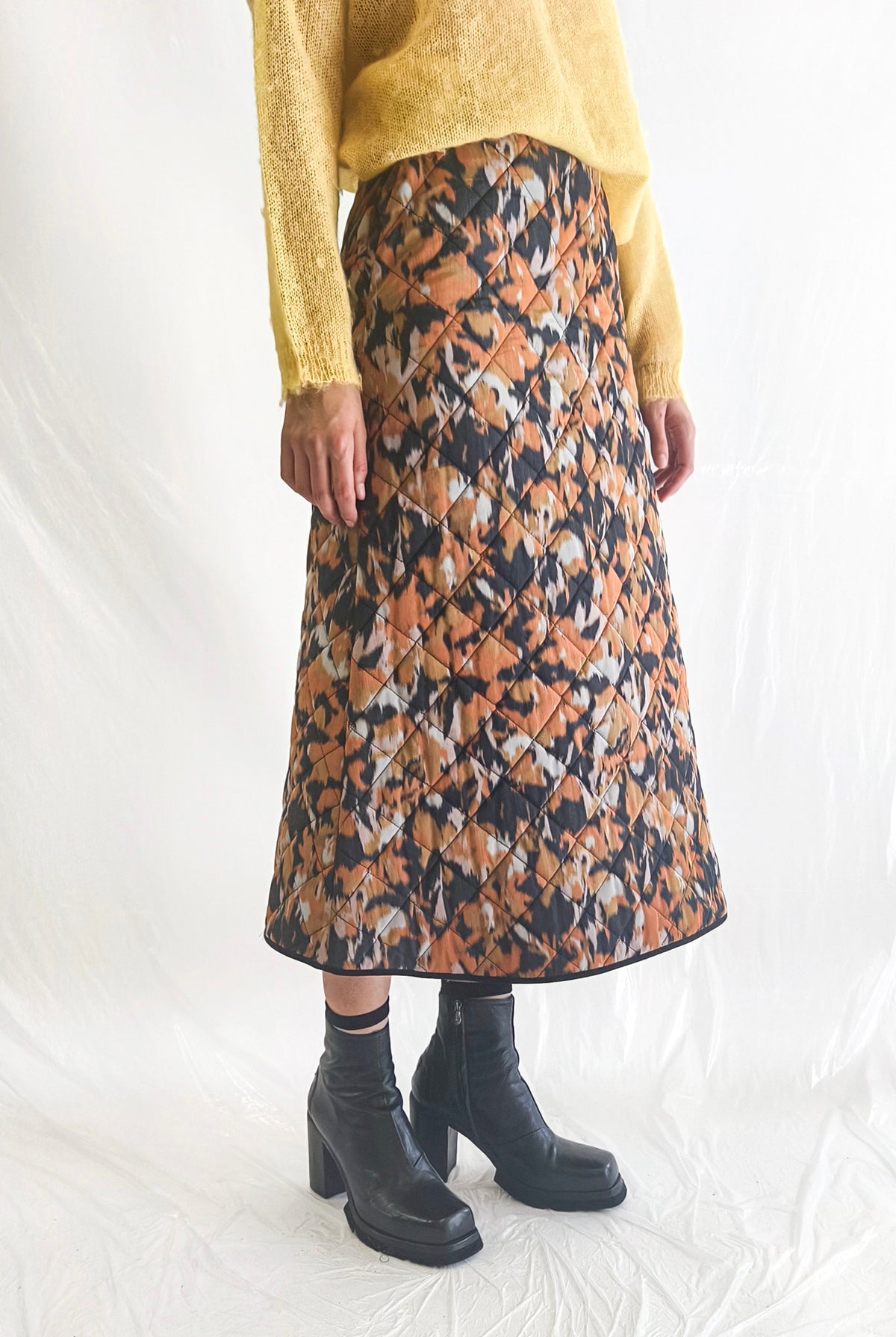 Quilted skirt