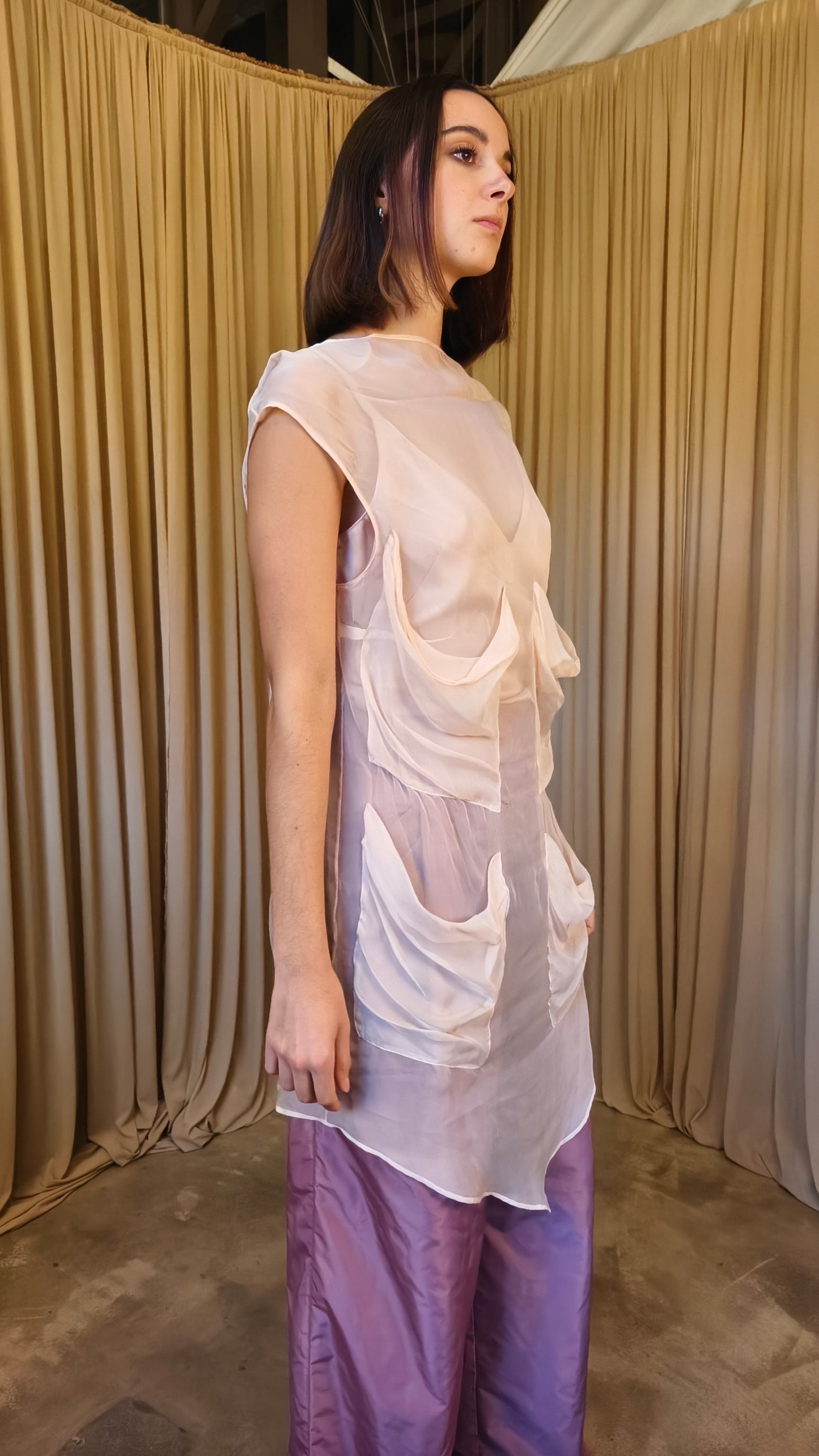 Top in chiffon