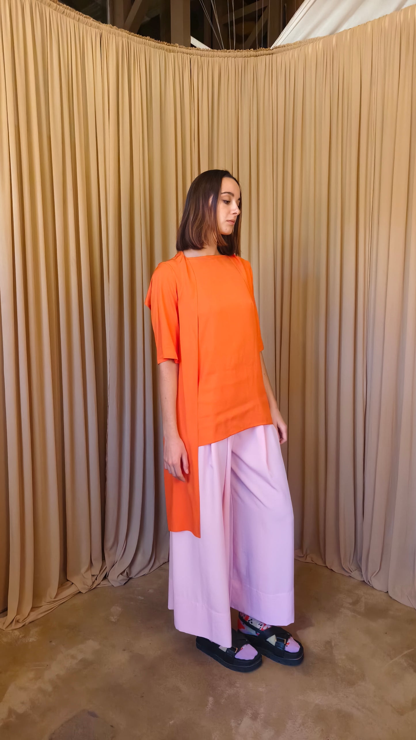 Pantalone ampio