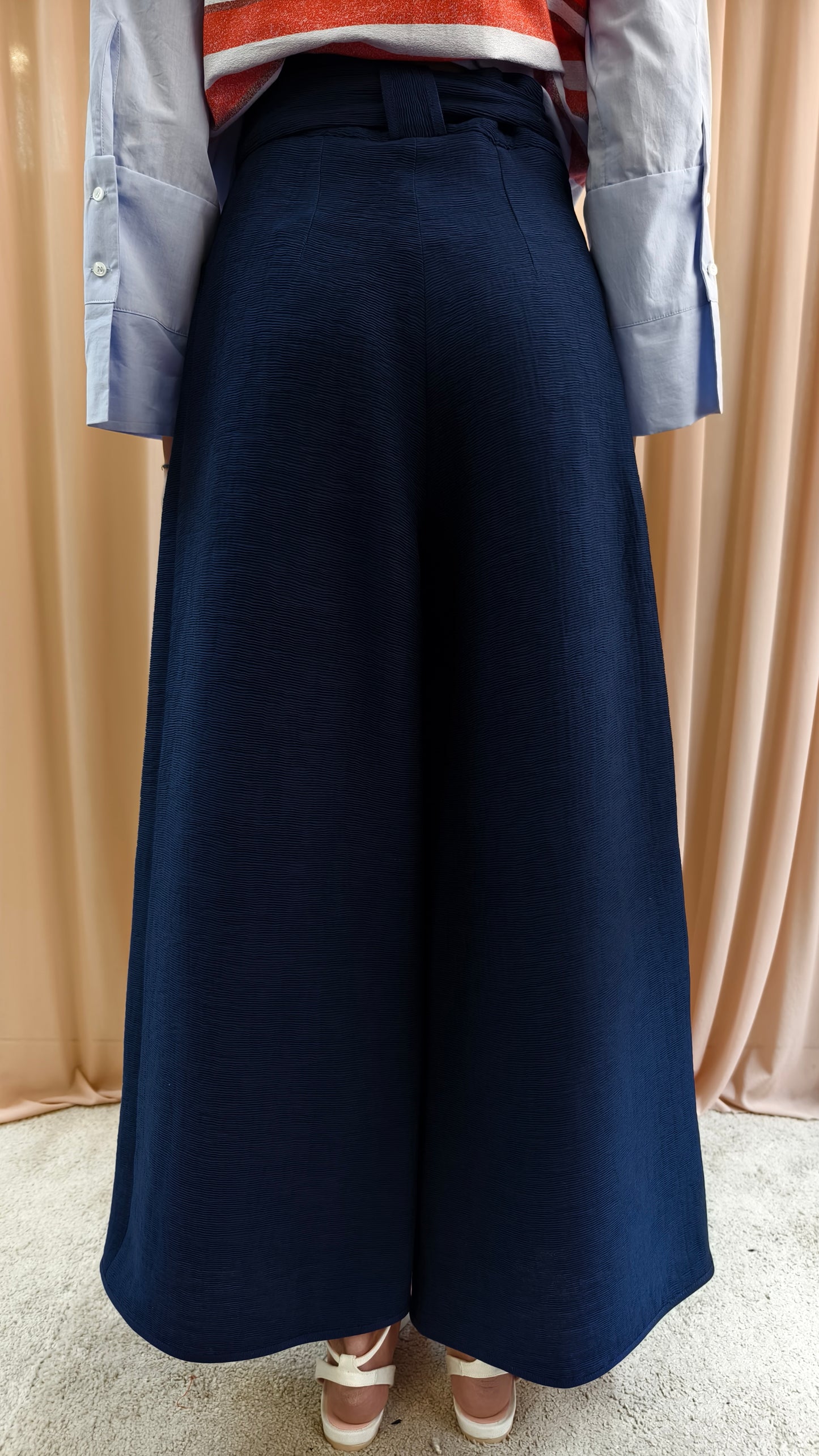 Pantalone con fusciacca in cannettè