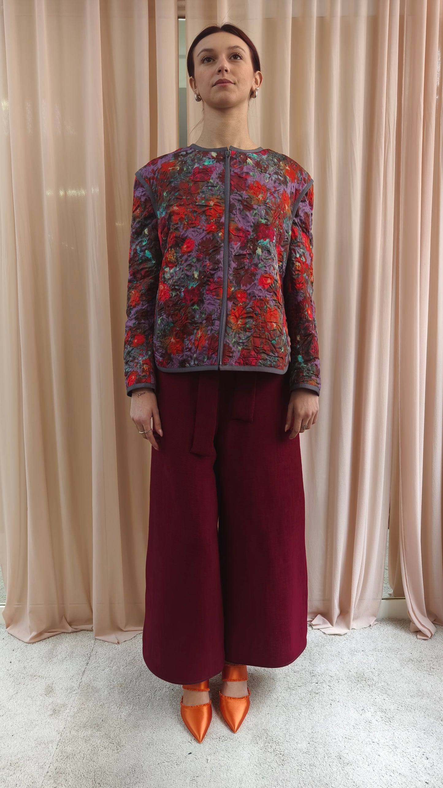 Pantalone con fusciacca in cannettè