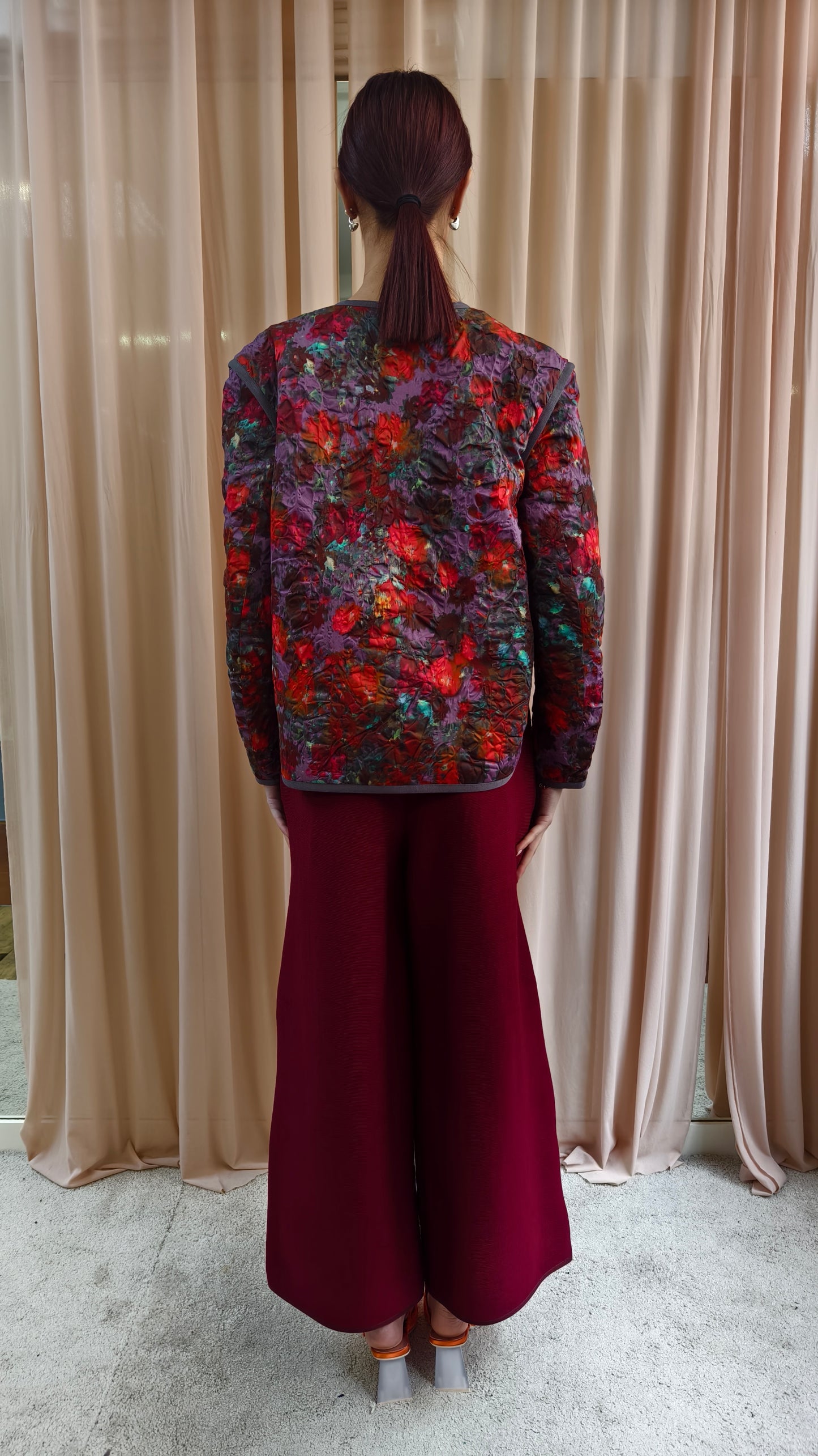 Pantalone con fusciacca in cannettè