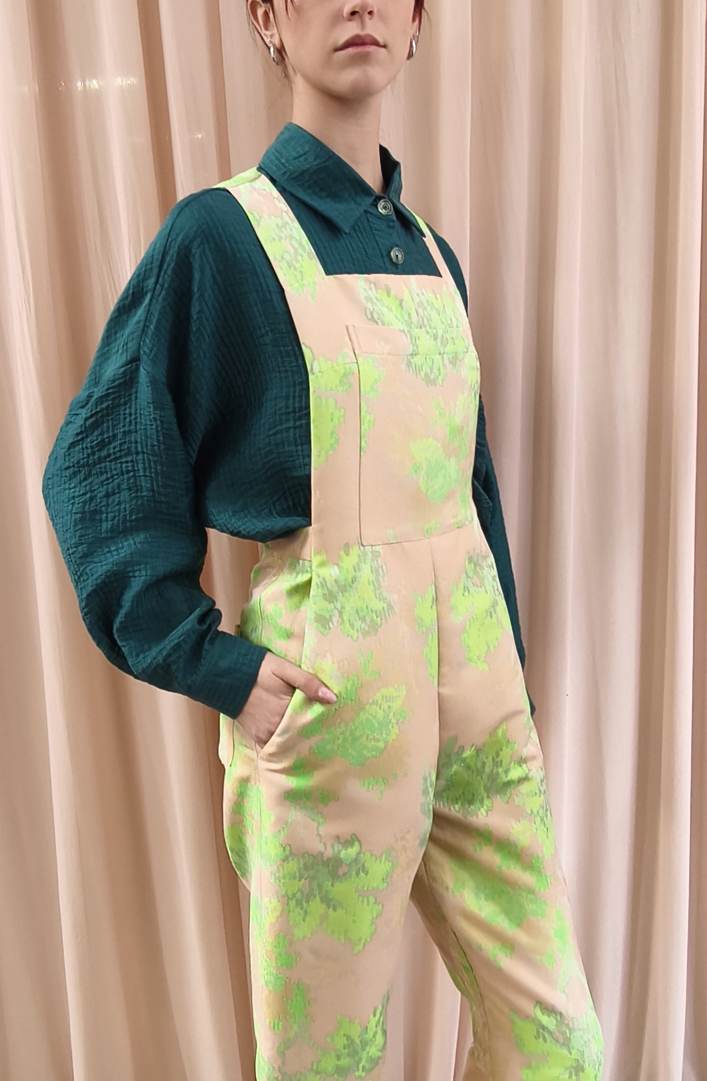 Tuta denim stretch