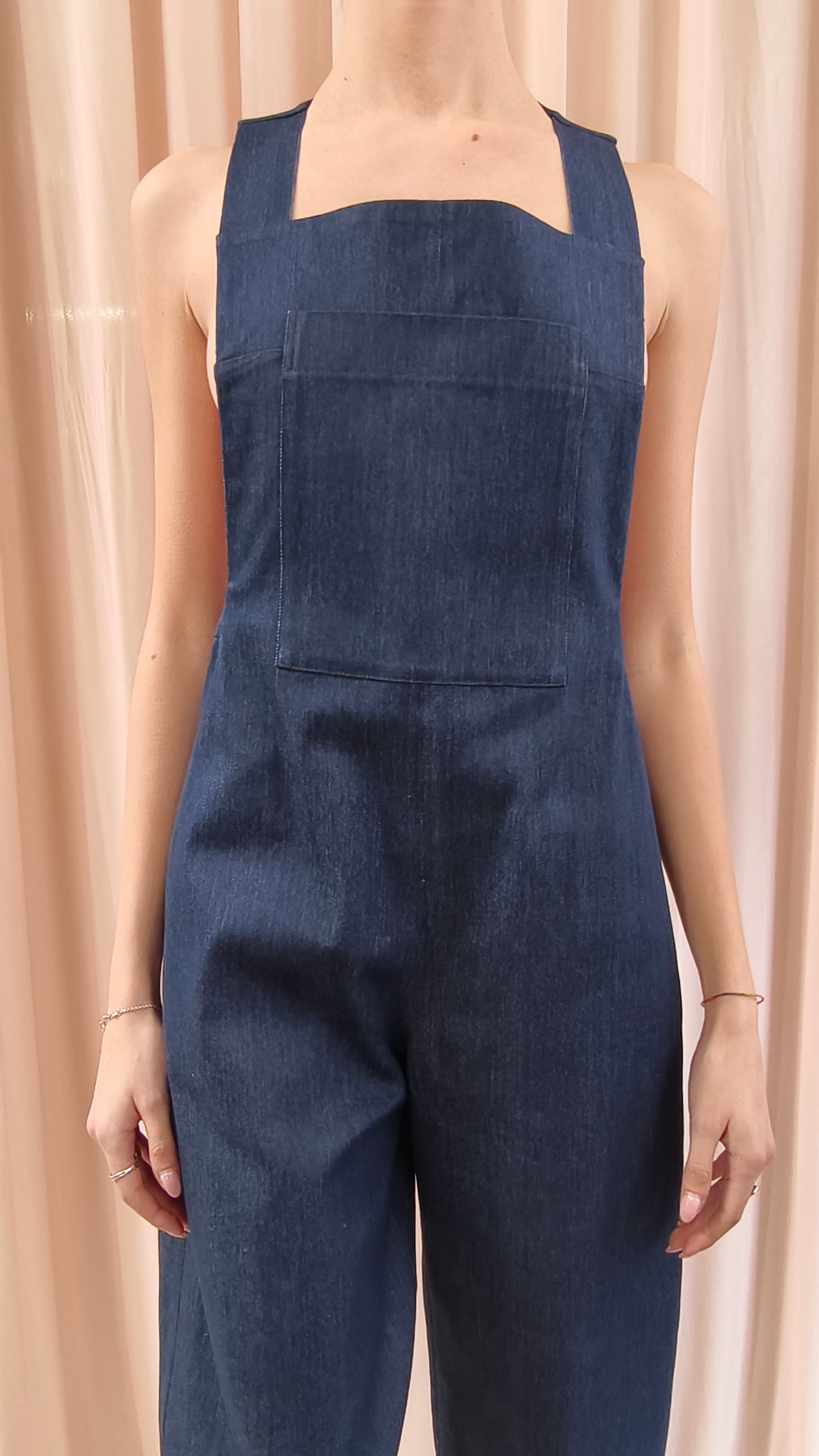 Tuta denim stretch