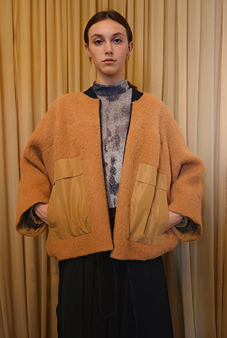 Bomber in velour