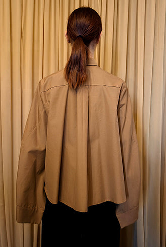 Camicia in popeline di cotone