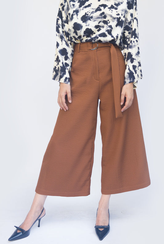 Cropped Flare Pants