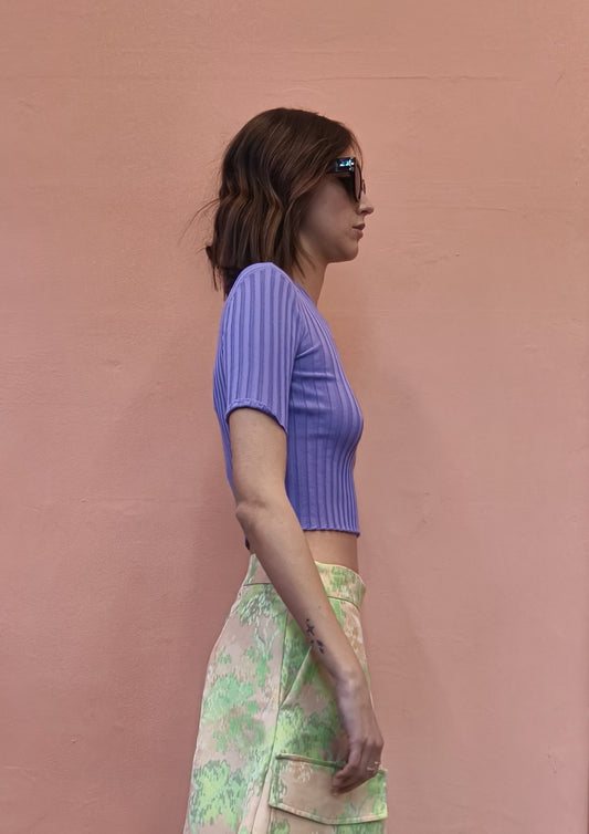 Cropped Top Lilla
