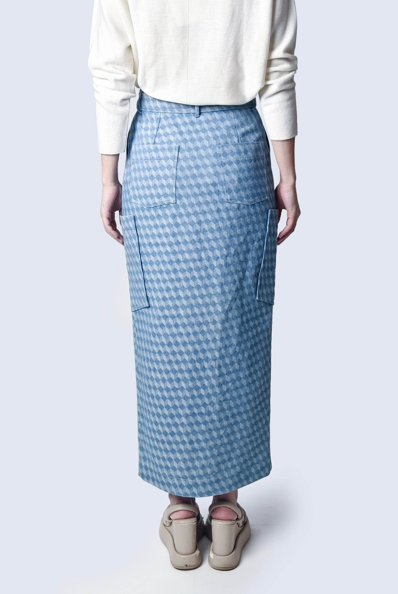 Gonna Geometric Denim