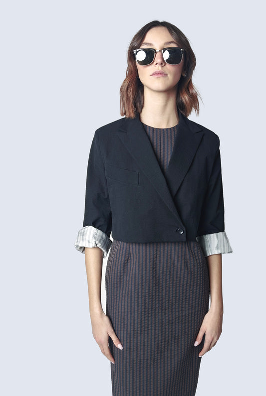 Cropped Blazer