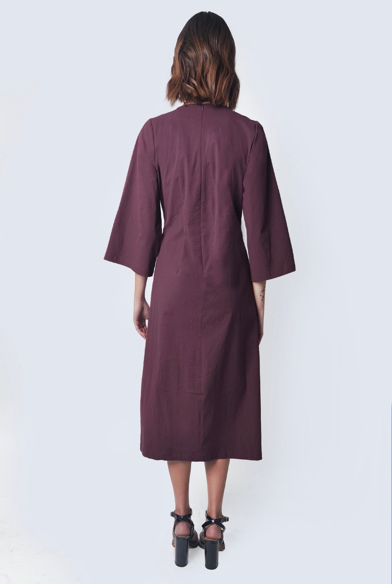 Burgundy Dress