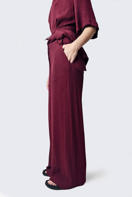 Burgundy Pant