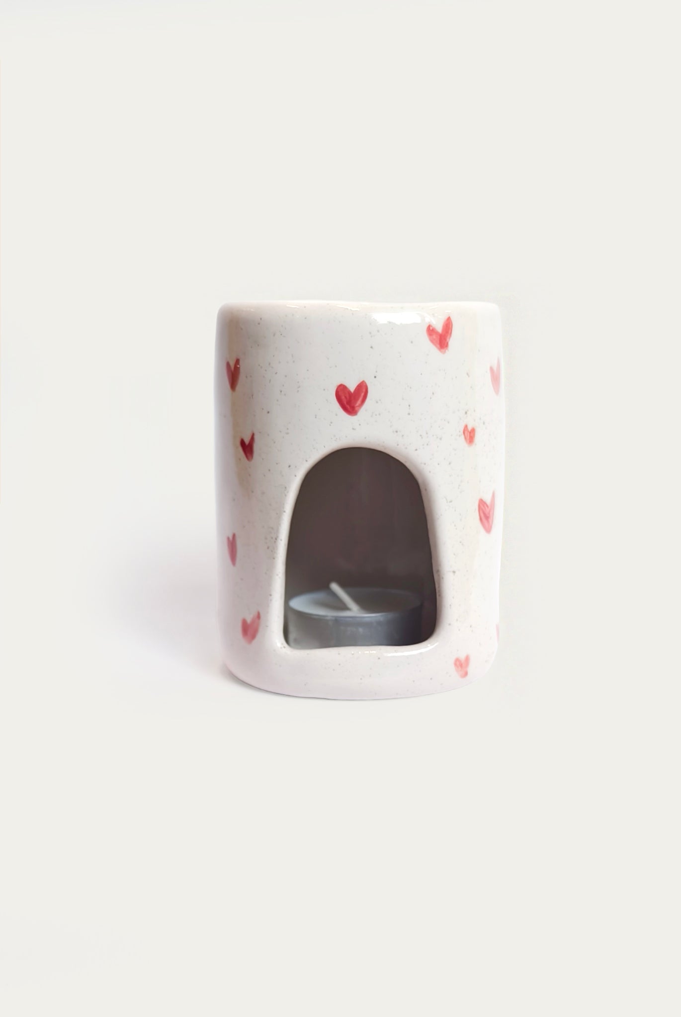 Sbrocca - Ceramic candle holders hearts