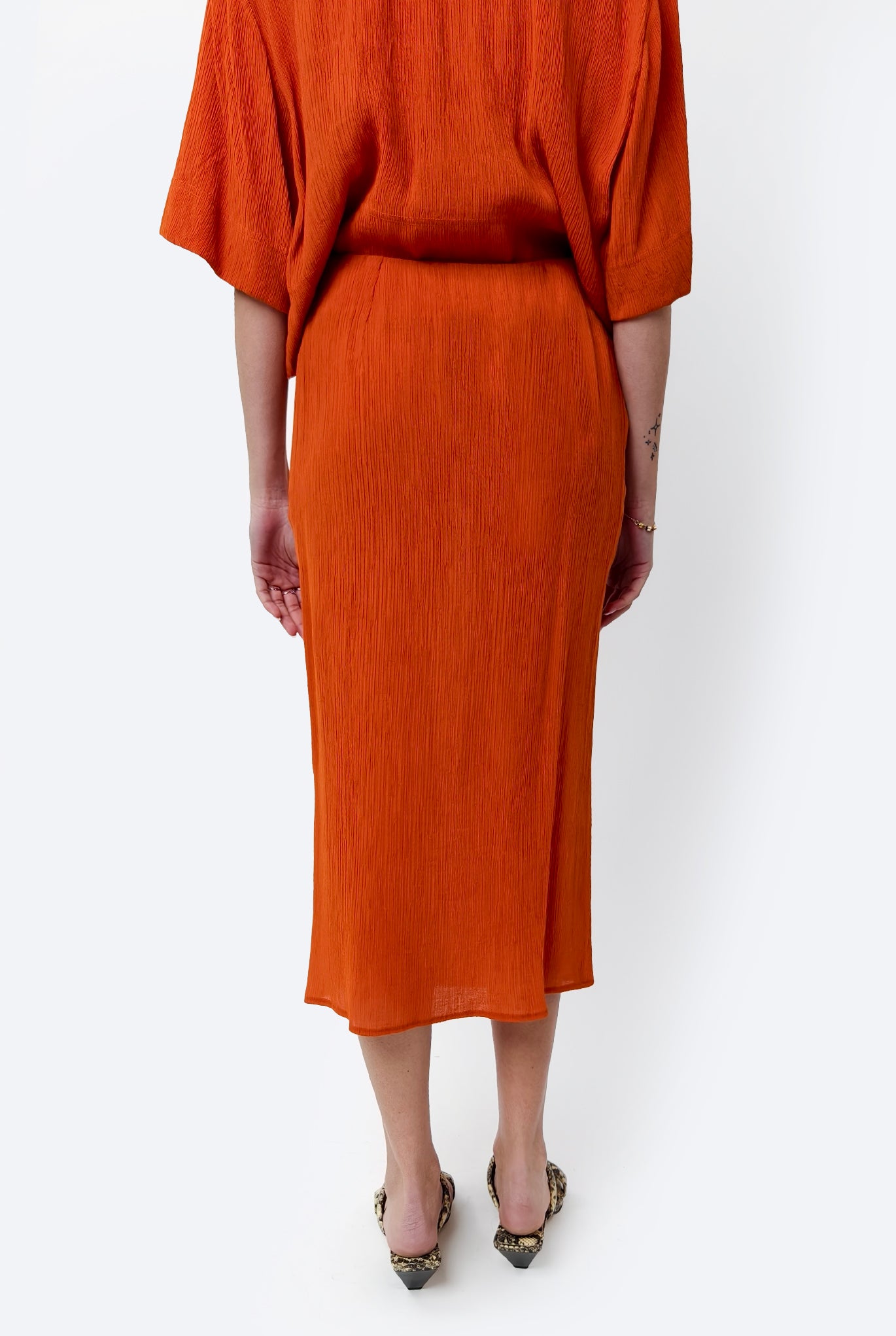 Orange Skirt