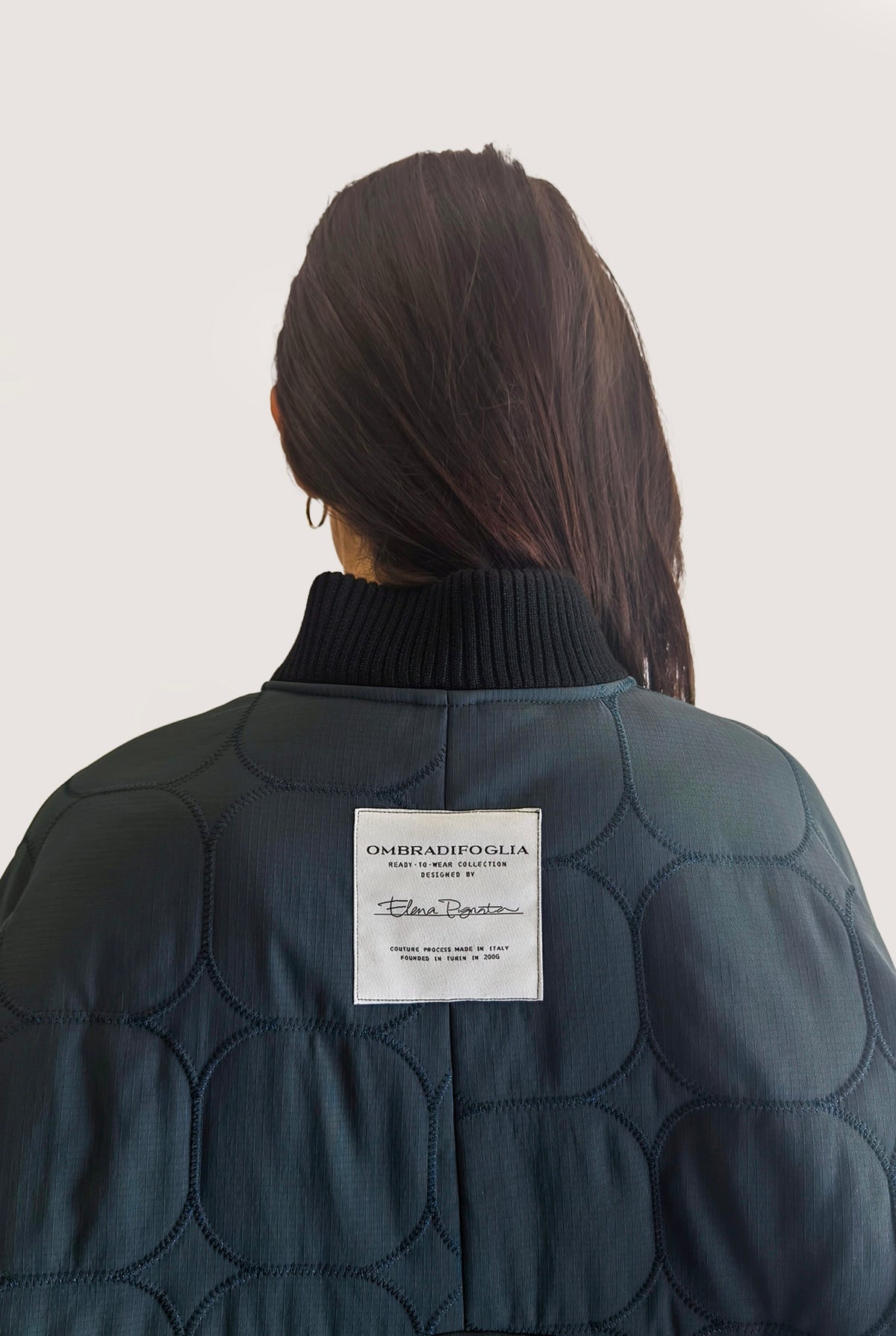 Quilted bomber
