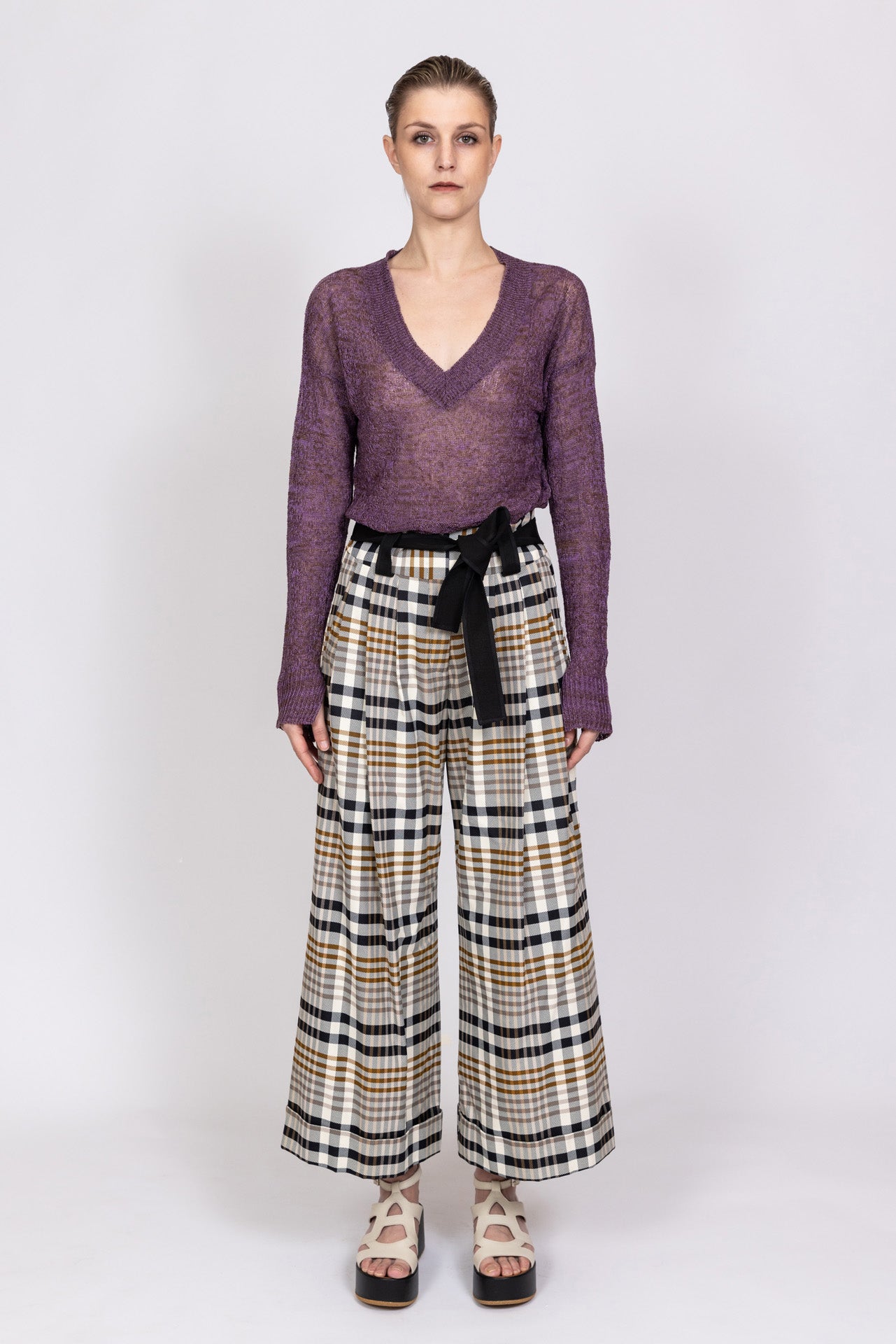 Pantalone a vita alta