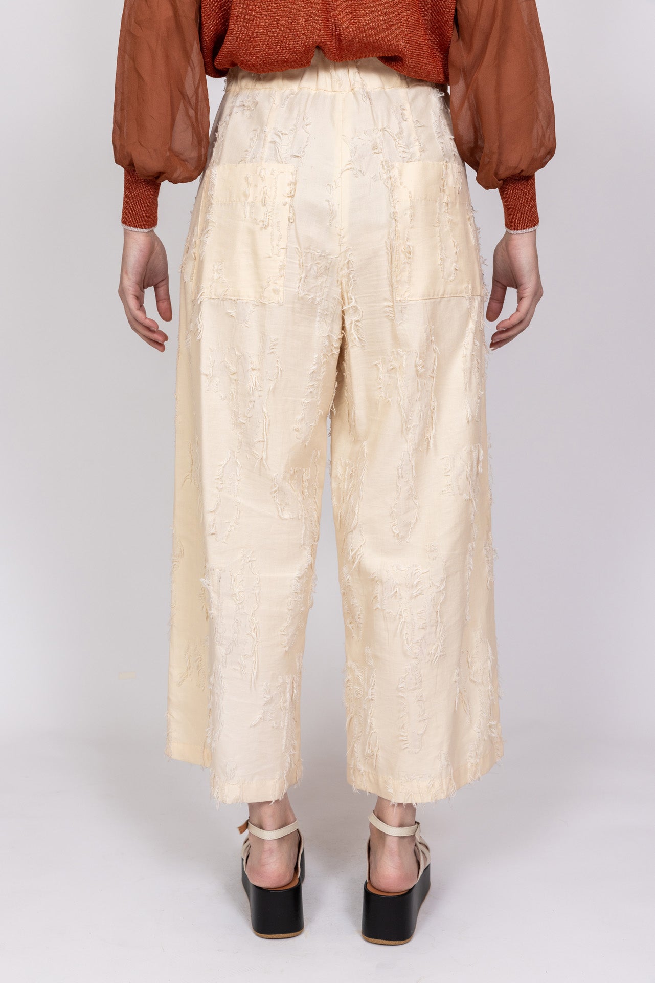 Pantalone in fil coupè