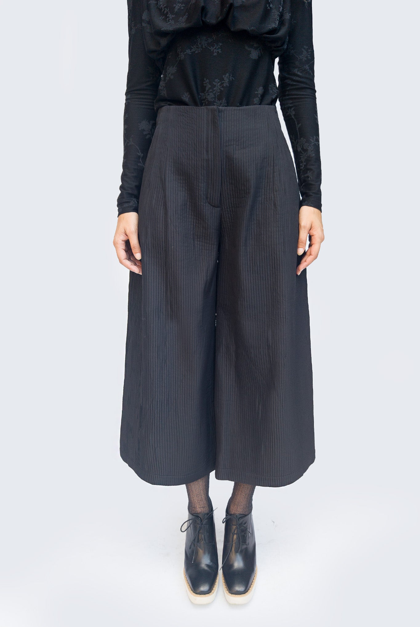 Cropped Flare Pants
