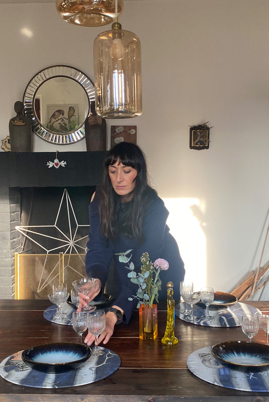 SHERWOOD TABLE SET - Kit x 4