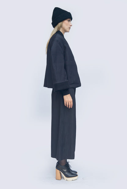SHOP THE LOOK bomber organetto + cropped flare pants