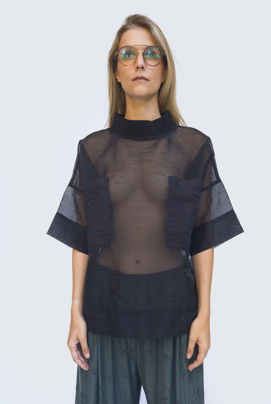 Tshirt Black Over
