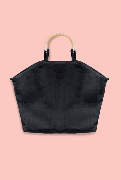 Tote Bag Black/Ivory