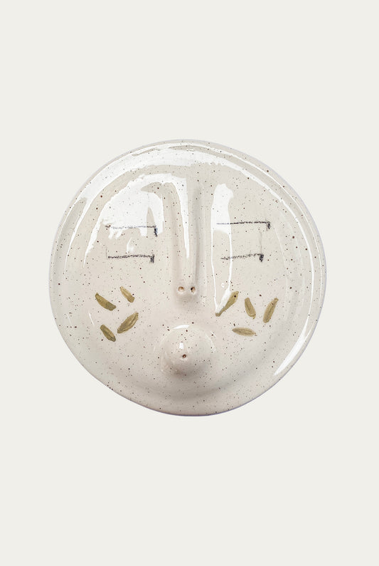 Sbrocca - Ceramic plate petit vert