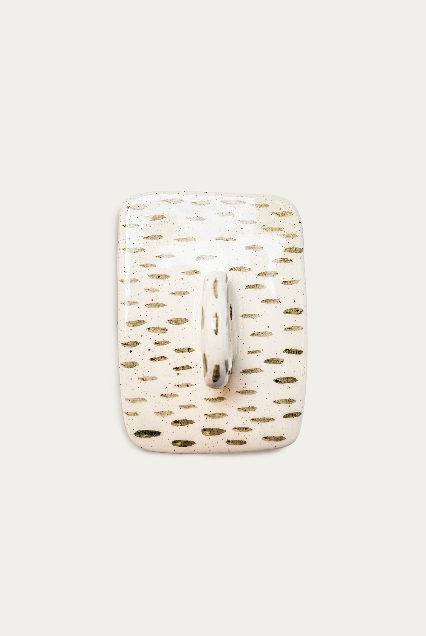 Sbrocca - Ceramic box green