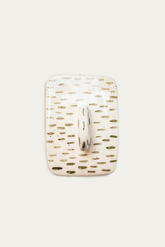 Sbrocca - Ceramic box green