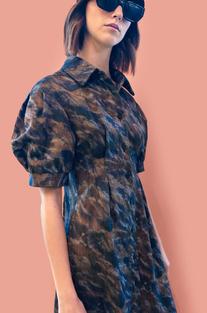 Chemisier camuflage