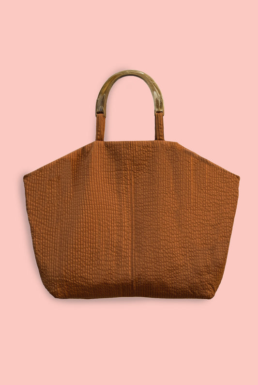 Handcrafted Brown Bag
