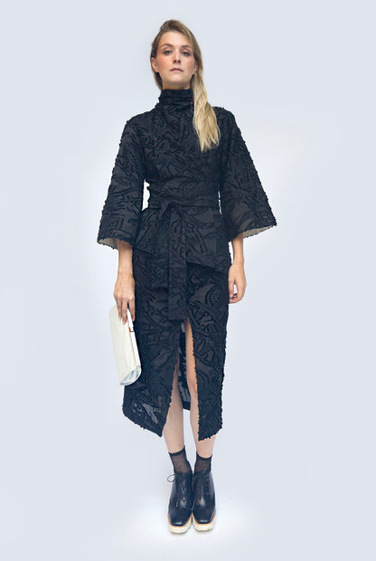 Kimono Midi Dress
