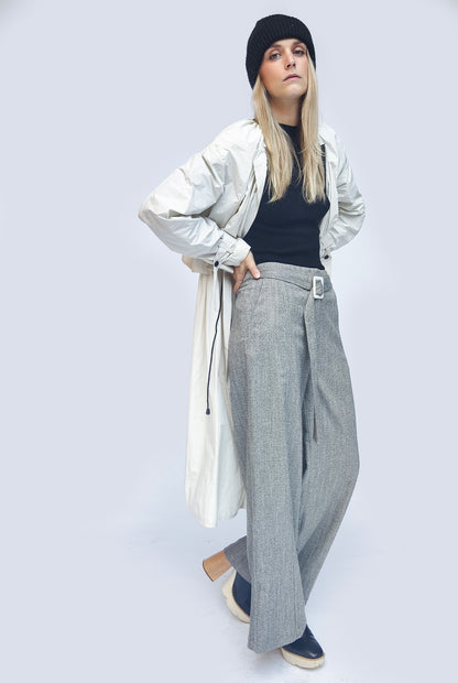 Waterproof Trench white