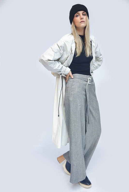 Waterproof Trench white