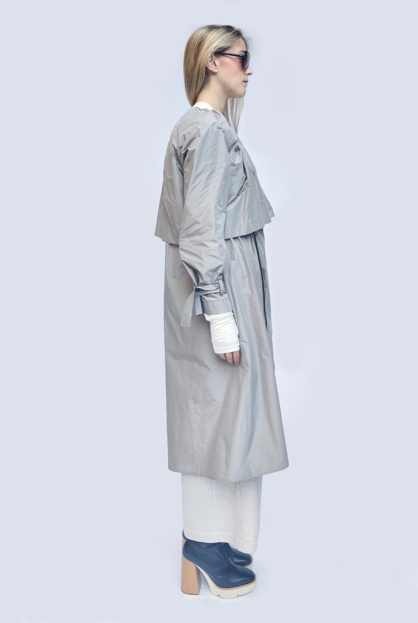 Waterproof Trench Grey