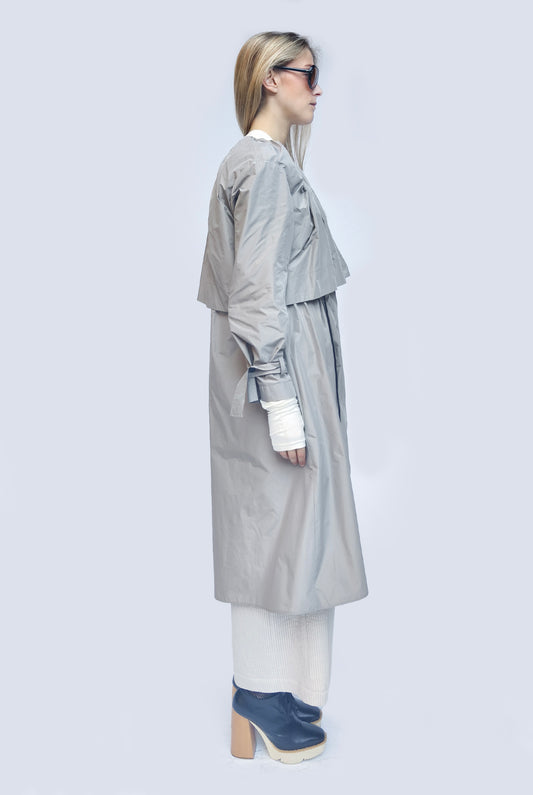 Waterproof Trench Grey