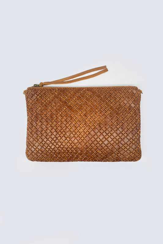 Mini Bag Intreccio nocciola