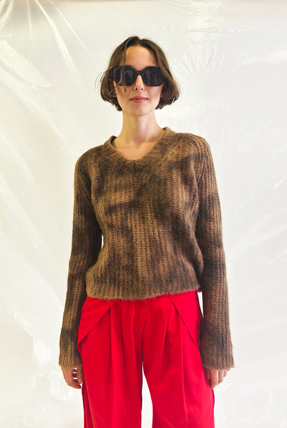 Brown Tricot