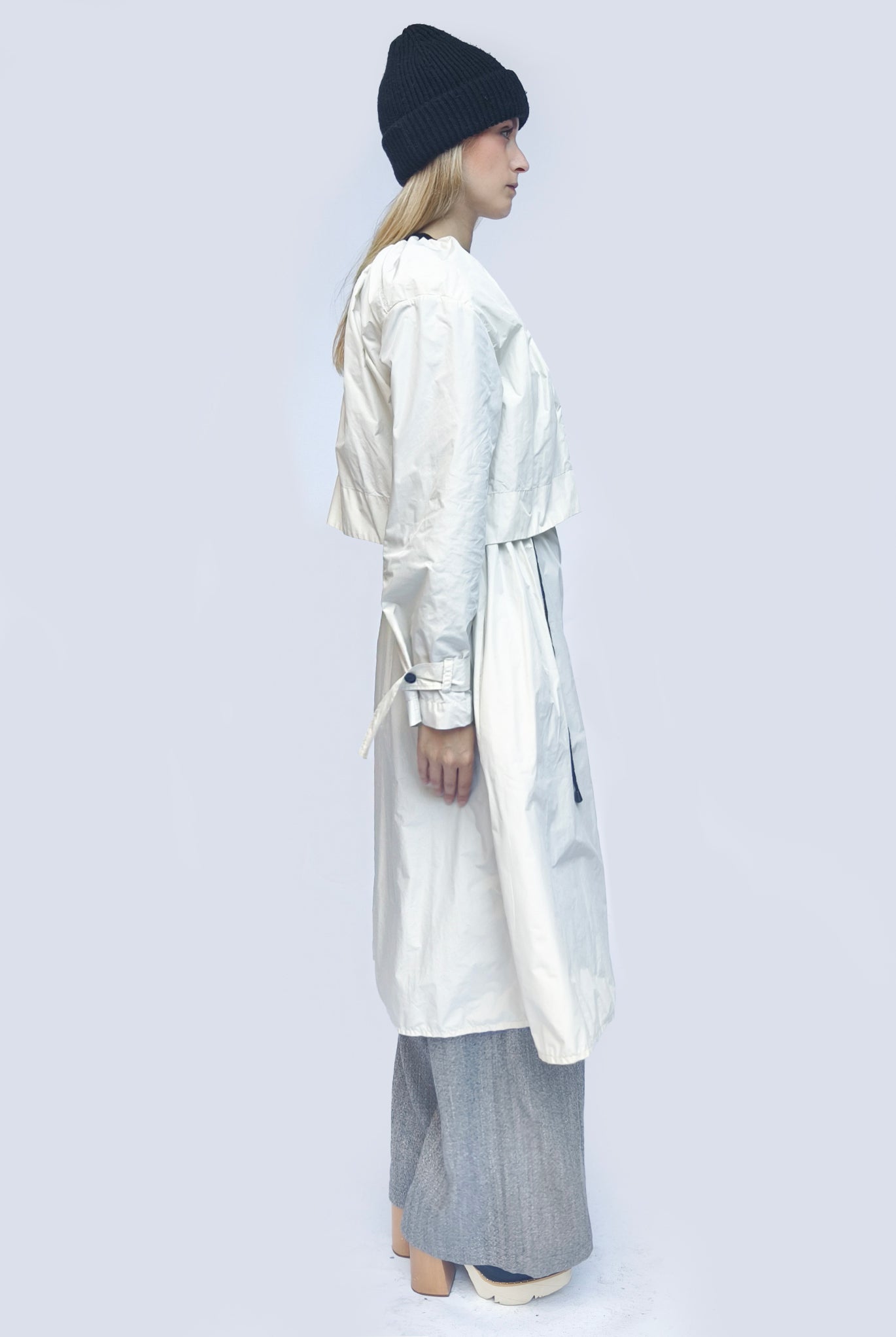 Waterproof Trench white