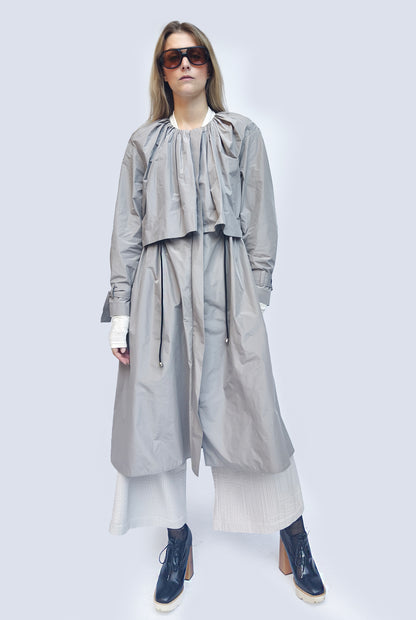 Waterproof Trench white